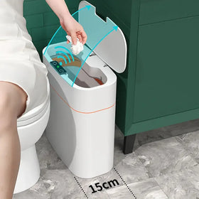 ποΈ Automatic Smart Trash Can β Touchless Sensor, Stylish & Versatile for Modern Living Rooms